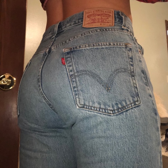 Levi's Denim - Levi’s 505 midrise medium wash jeans